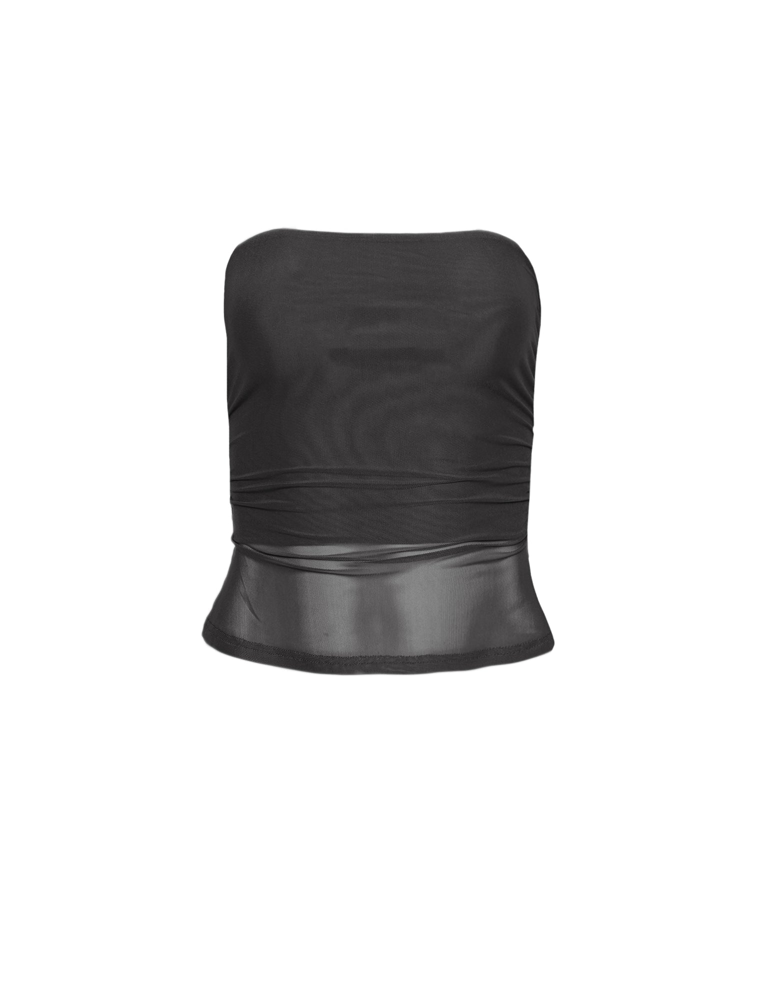 TUBE TOP - ZWART