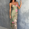 JULIANNA JURK - GROEN : BLOEMEN : ROCCOCO BLOEMEN
