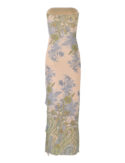 MAXI JURK - MULTI : PAISLEY : TAPESTRY