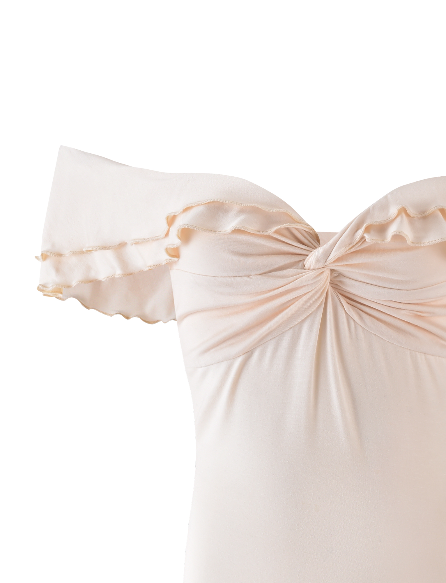 DENALI TOP - NEUTRAAL: BONE