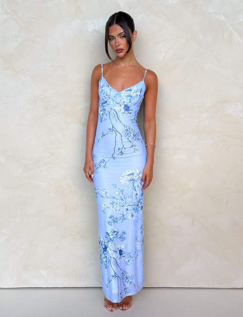 JULIANNA JURK - BLAUW : BLOEMEN : KERAMIEK BLOEMEN