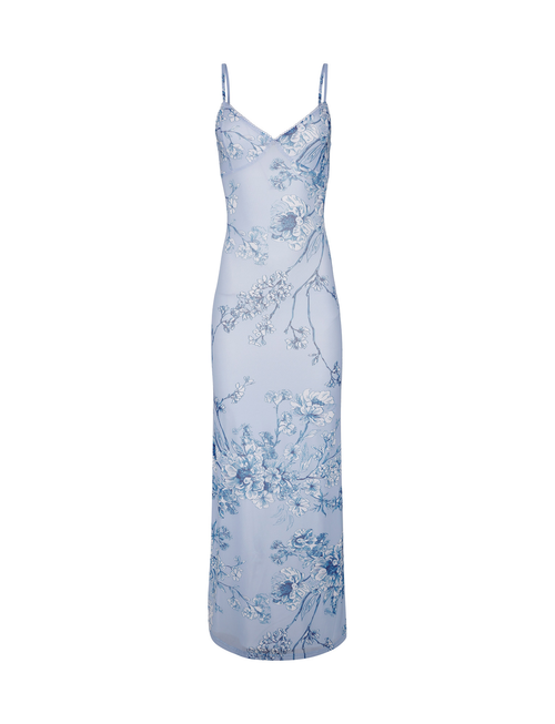 JULIANNA JURK - BLAUW : BLOEMEN : KERAMIEK BLOEMEN
