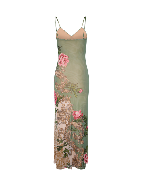 JULIANNA JURK - GROEN : BLOEMEN : ROCCOCO BLOEMEN