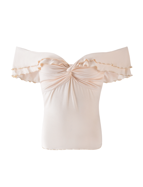 DENALI TOP - NEUTRAAL: BONE