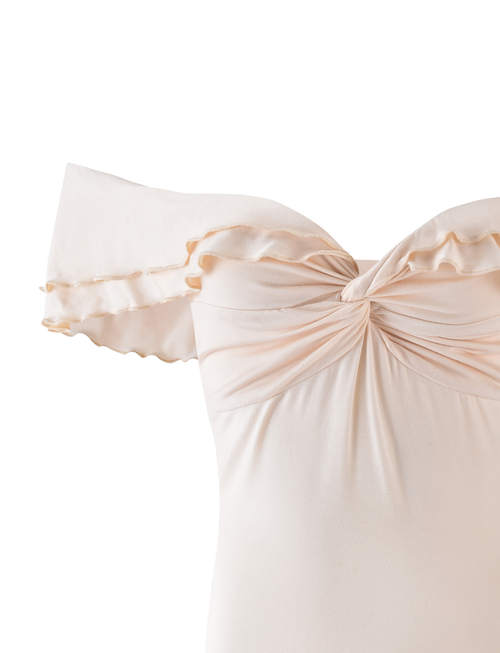 DENALI TOP - NEUTRAAL: BONE